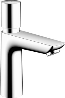 hansgrohe Talis E wastafelmengkraan zelfsluitend koud water, chroom