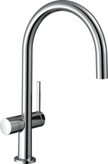 hansgrohe Talis M54 ééngreeps keukenmengkraan 220 met stopkraan voor vaatwasser, chroom