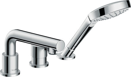 hansgrohe Talis S driegats badrandmengkraan afbouwdeel voor inbouwdeel 13439180, chroom