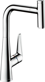 hansgrohe Talis Select M51 ééngreeps keukenmengkraan 300 met uittrekbare uitloop, chroom