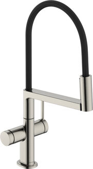 hansgrohe Talis Select M54 PowderSpray ééngreeps keukenkraan Semi-Pro 3jet, rvs look Stainless Steel Optic