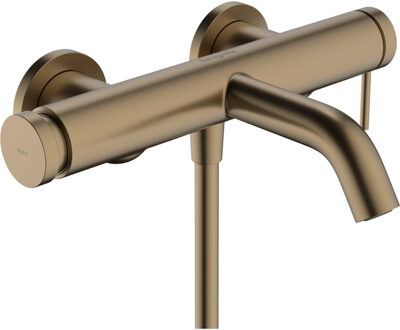 hansgrohe Tecturis badkraan opbouw brushed bronze 73422140 Brons geborsteld
