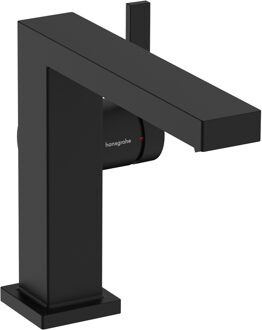 hansgrohe Tecturis E 110 Fine CoolStart ééngreeps wastafelmengkraan met PushOpen, mat zwart