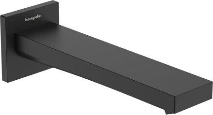 hansgrohe Tecturis E baduitloop, mat zwart