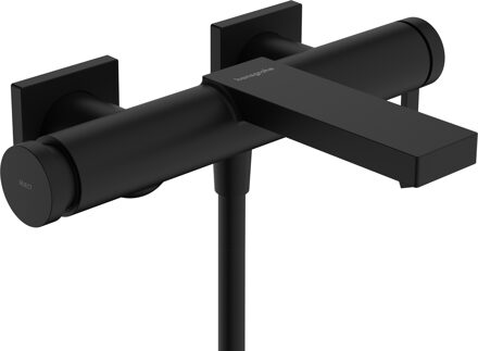 hansgrohe Tecturis E ééngreeps badmengkraan opbouw, mat zwart