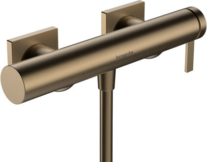 hansgrohe Tecturis E ééngreeps douchekraan opbouw, Brushed Bronze