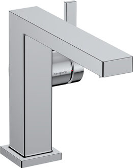 hansgrohe Tecturis E ééngreeps wastafelkraan 110 Fine CoolStart met afvoerplug, chroom