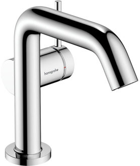 hansgrohe Tecturis S ééngreeps wastafelkraan 110 Fine CoolStart zonder waste, chroom