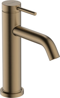 hansgrohe Tecturis S ééngreeps wastafelkraan 110 met PopUp trekwaste, Brushed Bronze