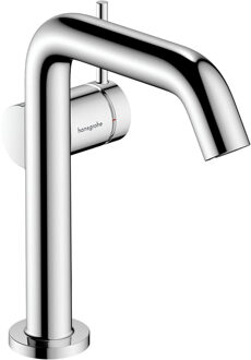 hansgrohe Tecturis S ééngreeps wastafelkraan 150 Fine CoolStart zonder waste, chroom