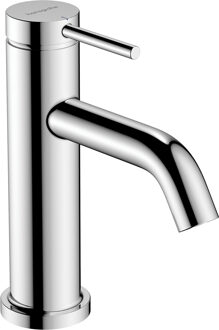 hansgrohe Tecturis S fonteinkraan 80 met rechte greep voor koud water of vooraf ingestelde watertemperatuur zonder waste, chroom
