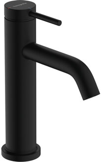 hansgrohe Tecturis Wastafelmengkraan - coolstart - zonder afvoer - 11.6cm uitloop - zwart mat 73312670