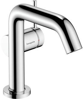 hansgrohe Tecturis Wastafelmengkraan - zonder waste - 13cm uitloop - chroom 73321000