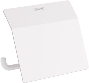 hansgrohe Toiletrolhouder Met Klep AddStoris Mat Wit