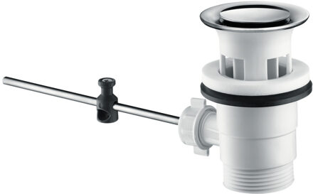 hansgrohe trekwaste compleet, chroom