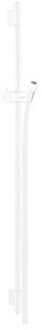 hansgrohe Unica S Puro glijstang 90 cm met doucheslang, mat wit