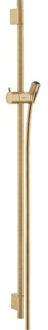 hansgrohe Unica UnicaS Puro glijstang 90cm m. Isiflex`B doucheslang 160cm brushed bronze 28631140 Brons geborsteld