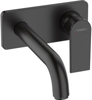 hansgrohe Vernis Shape afbouwset voor inbouw wastafelmengkraan 1- hendel Mat zwart 71578670 Zwart mat