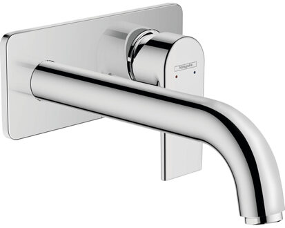 hansgrohe Vernis Shape inbouw wastafelkraan met 21cm uitloop chroom