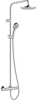 hansgrohe Vernis showerpipe met thermostaat green chroom 26318000