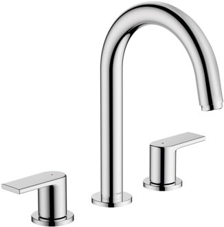 hansgrohe Vernis wastafelkraan met waste chroom 71563000