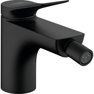 hansgrohe Vivenis Bidetkraan Met Waste Mat Zwart 75200670 Zwart mat