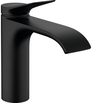 hansgrohe Vivenis ééngreeps wastafelmengkraan ééngreeps wastafelmengkraan 110 zonder afvoer zwart mat 75022670