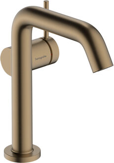 hansgrohe wastafelkraan 150 fine coolstart brushed bronze