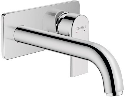 hansgrohe Wastafelmengkraan Eengreeps Inbouw Vernis Shape Voor Wandmontage Voorsprong 20.7 cm Chroom