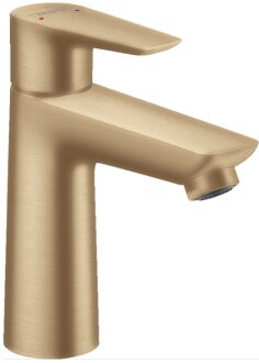 hansgrohe Wastafelmengkraan Talis E 110 Eengreeps CoolStart Zonder Afvoer Geborsteld Brons