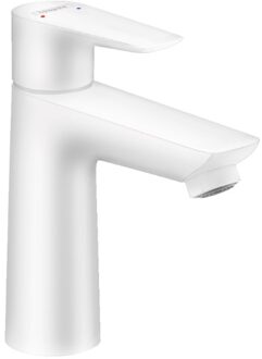 hansgrohe Wastafelmengkraan Talis E 110 Eengreeps Zonder Afvoer Mat Wit