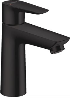 hansgrohe Wastafelmengkraan Talis E 110 Eengreeps Zonder Afvoer Mat Zwart