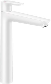 hansgrohe Wastafelmengkraan Talis E 240 Eengreeps Zonder Afvoer Mat Wit