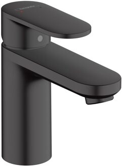 hansgrohe Wastafelmengkraan Vernis Blend 100 Eengreeps Zonder Afvoer Mat Zwart