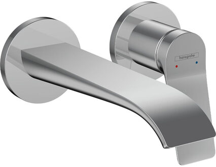 hansgrohe Wastafelmengkraan Vivenis 2-gats Wandkraan 19.5 cm Chroom