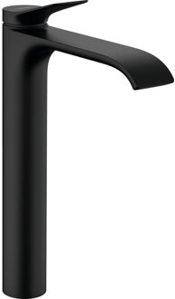 hansgrohe Wastafelmengkraan Vivenis Eengreeps 252 Zonder Afvoer Mat Zwart