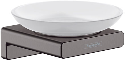 hansgrohe Zeepschaal AddStoris Geborsteld Zwart Chroom