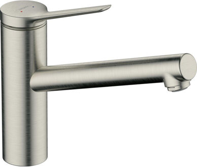 hansgrohe Zesis M33 ééngreeps keukenmengkraan 150, 1jet, rvs look Stainless Steel Optic
