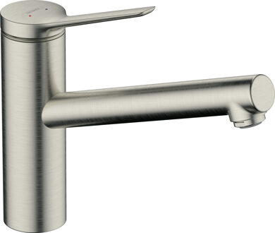 hansgrohe Zesis M33 ééngreeps keukenmengkraan 150, 1jet, rvs look Stainless Steel Optic