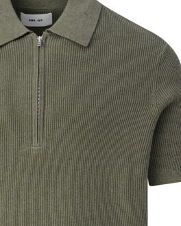 Hansie polo met korte mouwen - maat S Groen