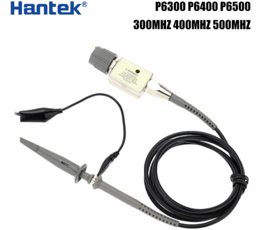 Hantek P6300 P6400 P6500 10:1 probe passive oscilloscope high frequency voltage probe, suitable for BNC interface oscilloscope