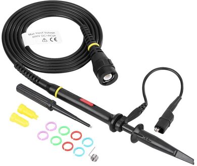 Hantek P7100 100 MHz-300 MHz Oscilloscoop Oscilloscoop Meetprobe 3.5NS BNC Clip Kabel Lead Kit Vaste stevig