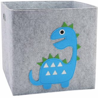 Haojianxuan Cartoon Dier Vouwen Opbergdoos Voor Planken Vilt Opslag Cubes Voor Organiseren Plank Nursery Home Closet 3