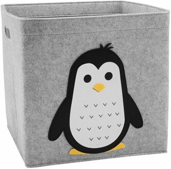 Haojianxuan Cartoon Dier Vouwen Opbergdoos Voor Planken Vilt Opslag Cubes Voor Organiseren Plank Nursery Home Closet 6