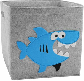 Haojianxuan Cartoon Dier Vouwen Opbergdoos Voor Planken Vilt Opslag Cubes Voor Organiseren Plank Nursery Home Closet 9