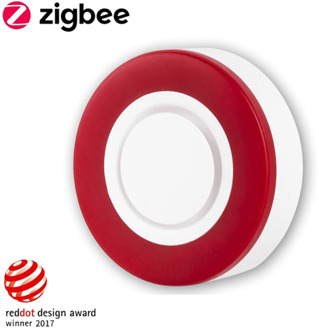 Haozee Zigbee Siren Alarm Sensor For Home Smart Device HA1.2 Smart Strobe Flash Siren Horn Alarm Sound With 95DB Big Sounds