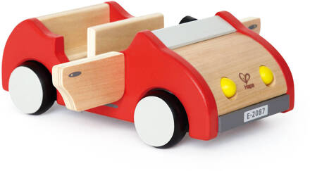 Hape Houten Auto Voor Poppenhuis Rood