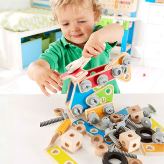 Hape Houten bouwset groot