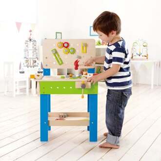 Hape Kinder werkbank Multikleur