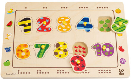 Hape Numbers Puzzle Wood